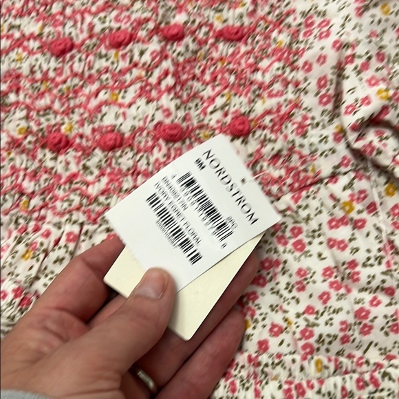 Tucker + Tate Pink and White Floral Baby Dress - Picture 7 of 7